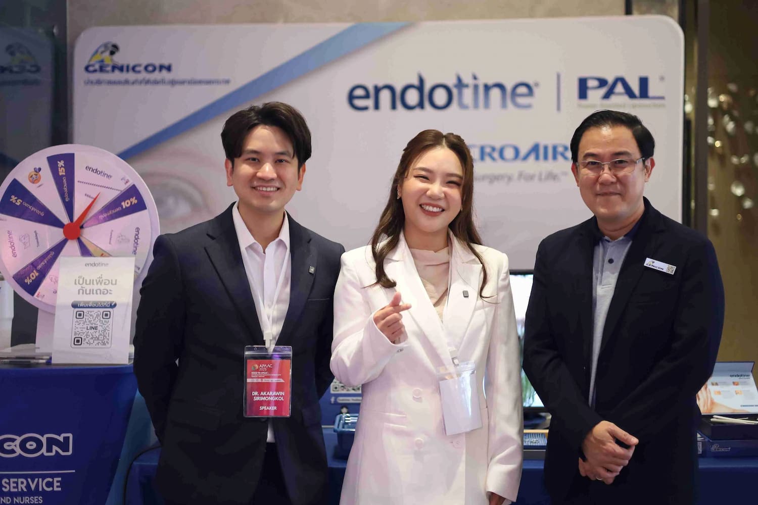 หมอพจน์และหมอบีม แห่ง BEAMS ขอขอบคุณรับเชิญเป็นวิทยากรพิเศษ APAAC 2025