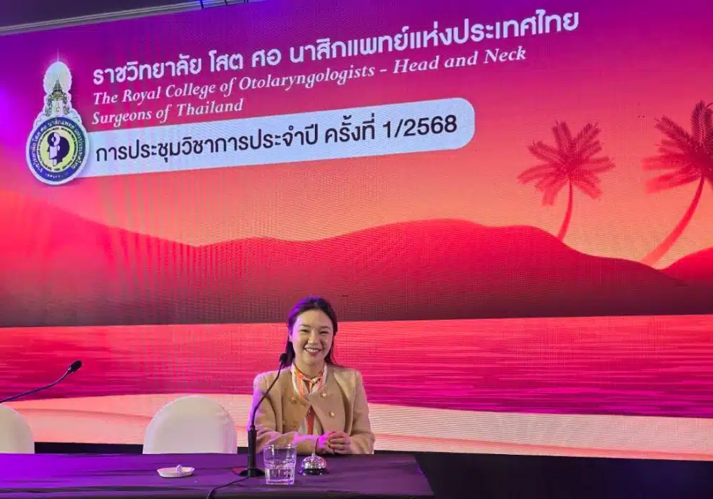 หมอบีม” แชร์เทคนิค Endoscopic Brow Lift ยกคิ้วไร้รอยแผล ในงานประชุมวิชาการ RCOT 2025